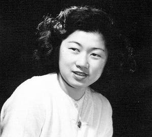 A portrait of a young Amy Ioki, then Amy Takahashi
